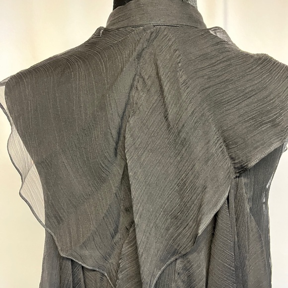 Stunning Alexander McQueen Chiffon Top - Picture 7 of 9
